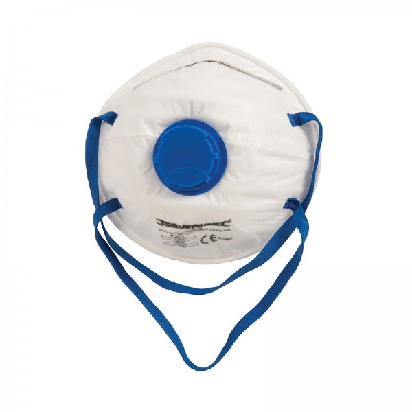 FFP-2-NR-Atemschutzmaske mit Ventil, geformt FFP-2 NR, Einzelpckg.