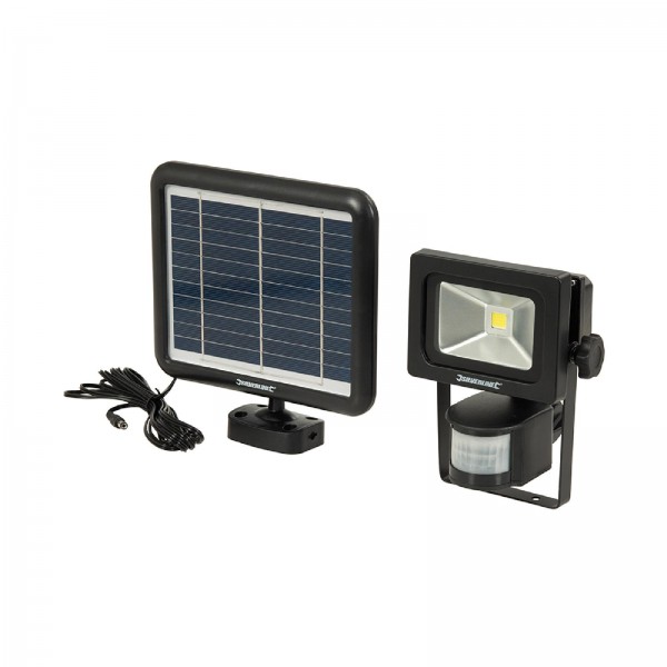 Solarbetriebener COB-LED-Scheinwerfer mit Bewegungsmelder 3 W PIR