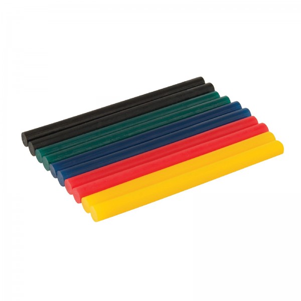 Farbige Mini-Klebestifte, 7,2 x 100 mm 10-tlg. Satz