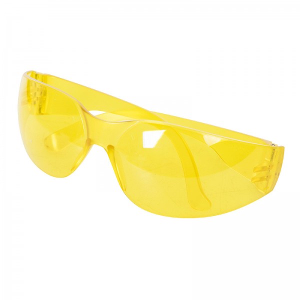 Schutzbrille mit UV-Schutz Gelb