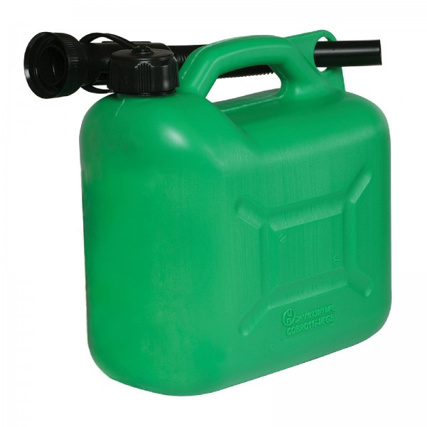 Kraftstoffkanister aus Kunststoff, 5 l Grün