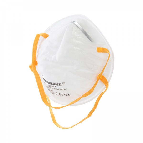 FFP1-NR-Atemschutzmaske, geformt FFP-1-NR, Einzelpckg.