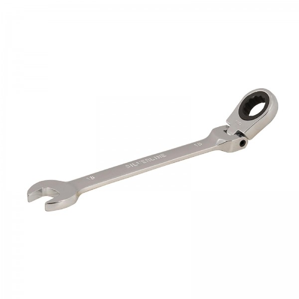 Ring-Maul-Ratschenschlüssel mit Gelenk 16 mm