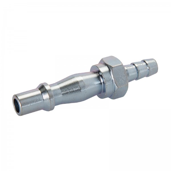 Bajonett-Druckluft-Schnellverbinder mit Schlauchnippel, Doppelpckg. 8-mm-Schlauchnippel