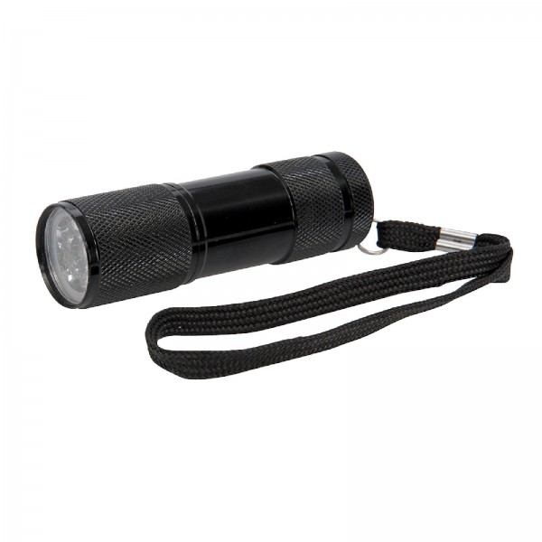 UV-Schwarzlicht-LED-Taschenlampe 9 LEDs