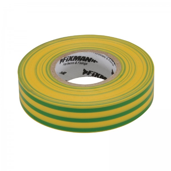 Isolierband 19 mm x 33 m, gelb-grün