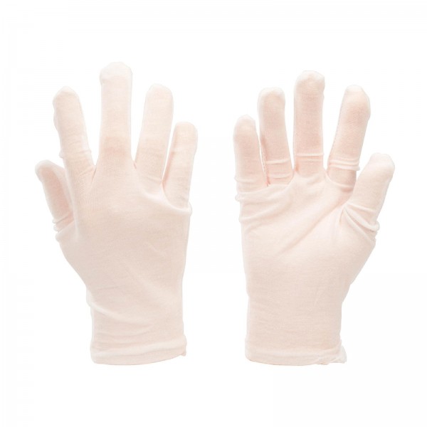 Baumwoll-Handschuhe, 24er-Pckg. Größe L10