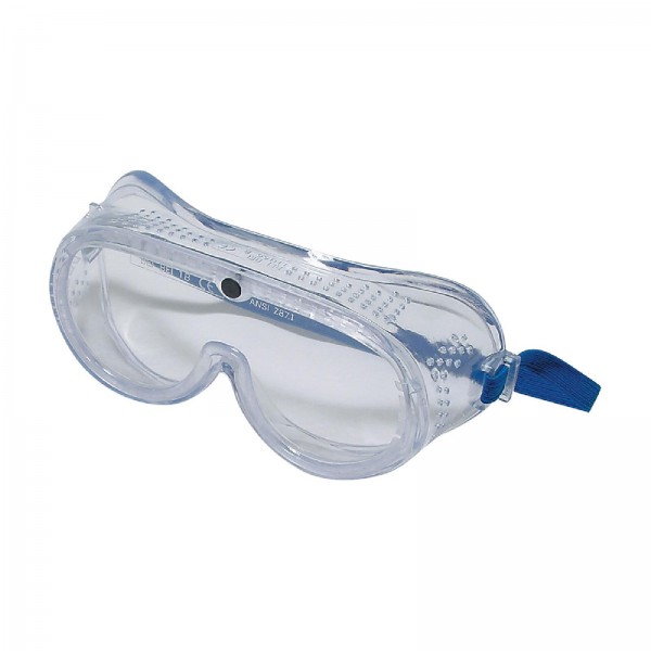 Schutzbrille mit direkter Belüftung Direkte Belüftung