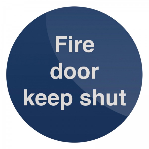 Fixman - Gebotsschild ?Brandschutztür geschlossen halten!"