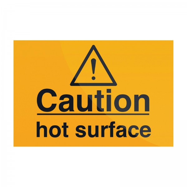 Fixman - Warnschild ?Vorsicht, heiße Oberfläche!?