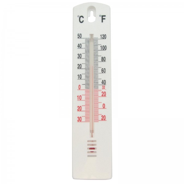 Wandthermometer für den Innen- und Außenbereich -40° bis +50 °C